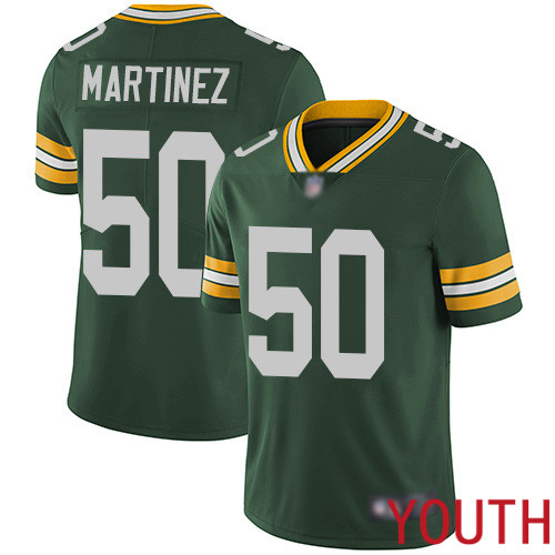 Green Bay Packers Limited Green Youth #50 Martinez Blake Home Jersey Nike NFL Vapor Untouchable